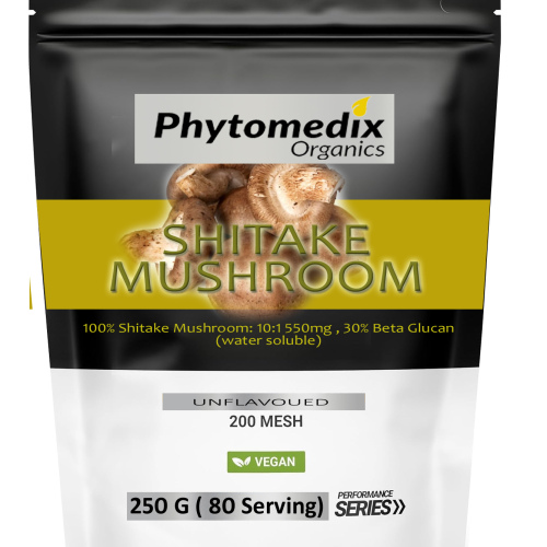 Shitake Mushrooms 30% Beta D Glucan